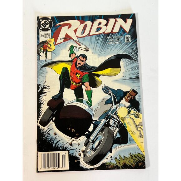 Vintage Comic Book - DC Comics'‎ Robin #1, #2 and #3 of 5 - March 1991 - Picture 6 of 6